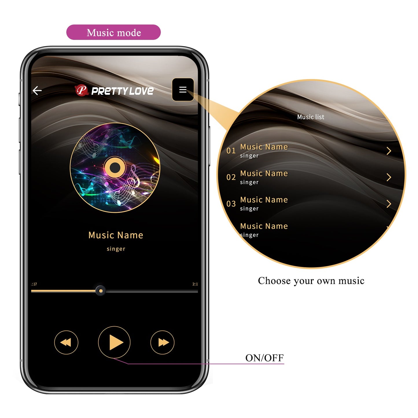 Pretty Love Aari Wearable Vibrator with App Control