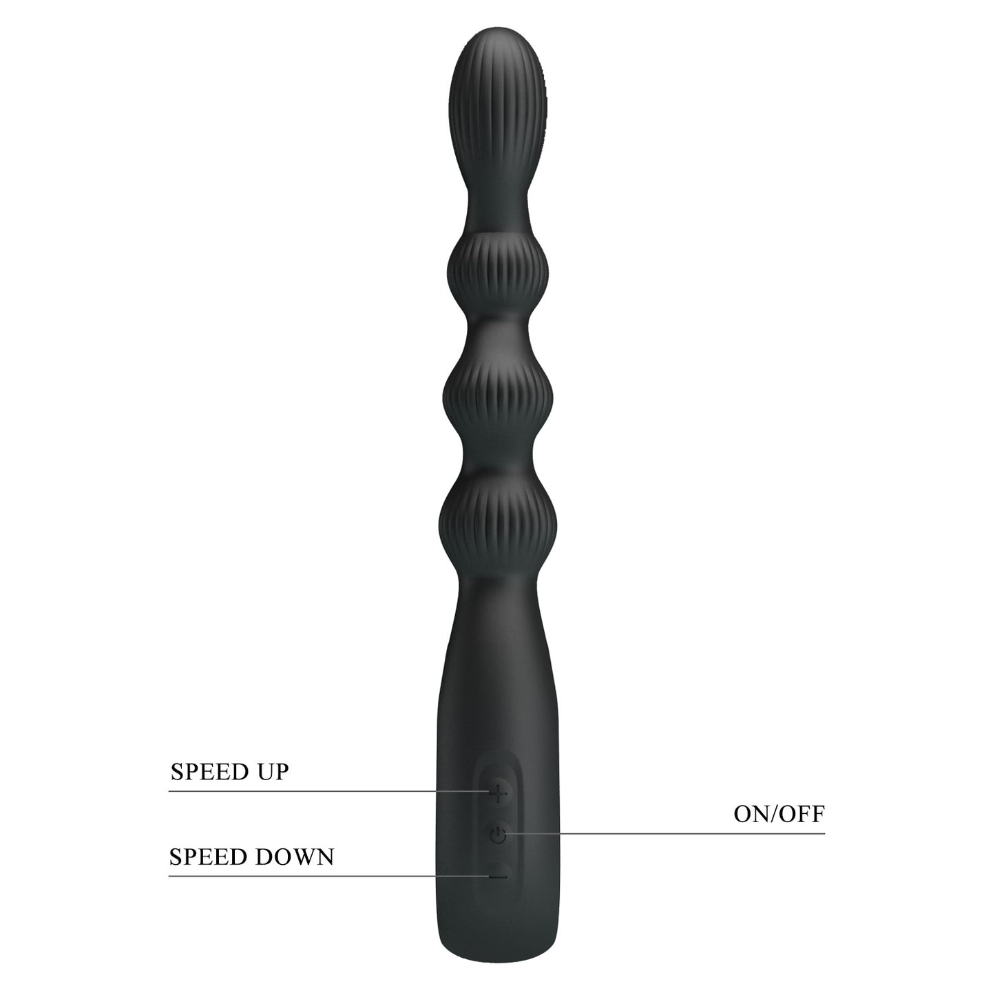 Pretty Love Federer Flexible Anal Vibrator