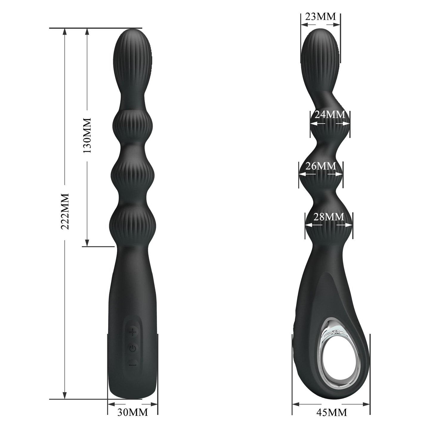 Pretty Love Federer Flexible Anal Vibrator