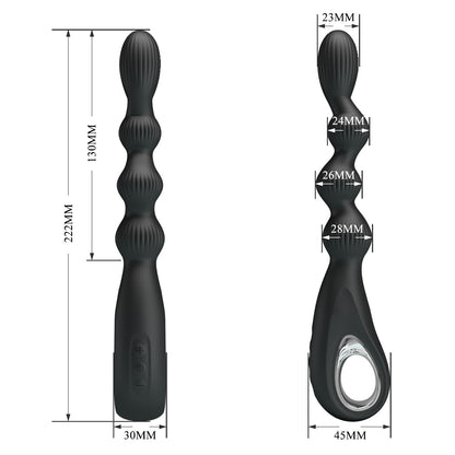 Pretty Love Federer Flexible Anal Vibrator