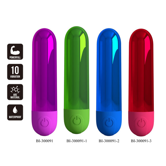 Pretty Love Rechargeable 10 Function Mini Bullet