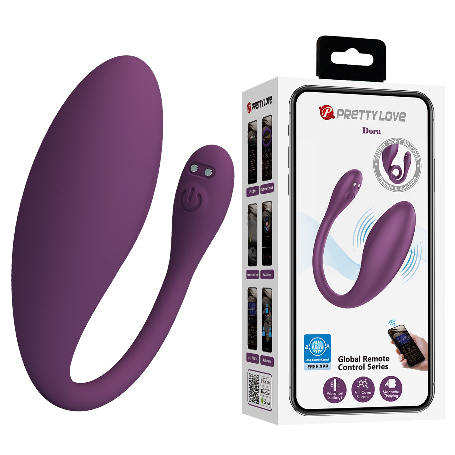 Pretty Love Dora Wearable Vibrator with App Control