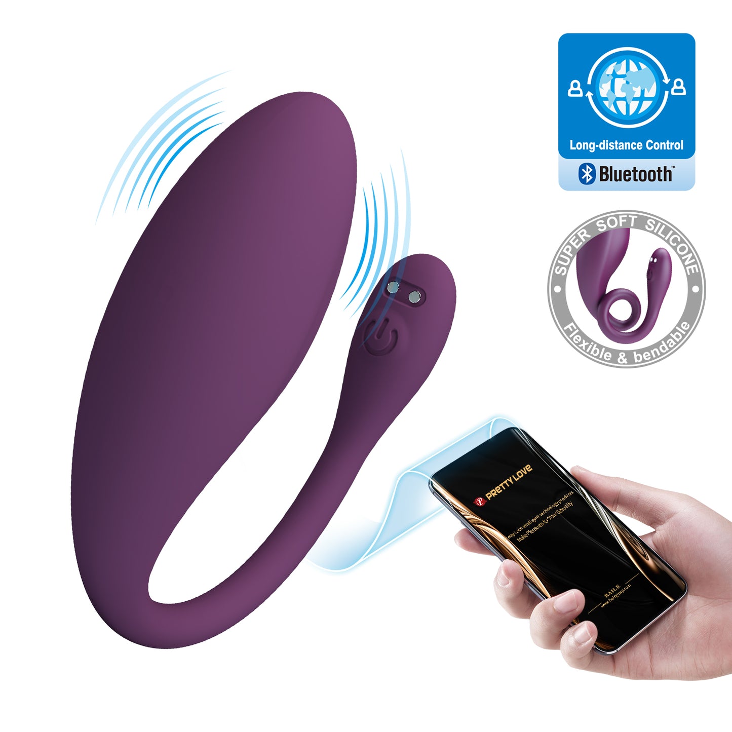 Pretty Love Dora Wearable Vibrator with App Control