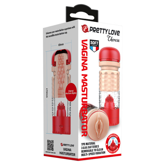 Pretty Love Vibrating Vagina Pocket Pussy Emily