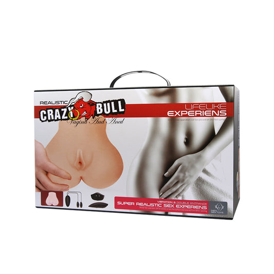Crazy Bull by Baile Super Realistic Vagina &amp; Ass Vibrating Masturbator