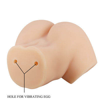 Crazy Bull Hailey Lifelike Double Entry Vibrating Masturbator 1.5kg