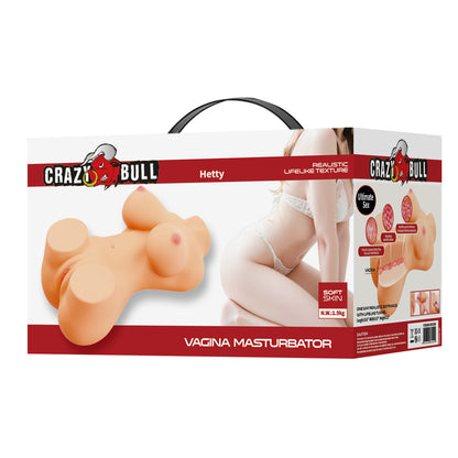 Crazy Bull Hetty Realistic Vaginal & Anal Body Masturbator 1.9kg