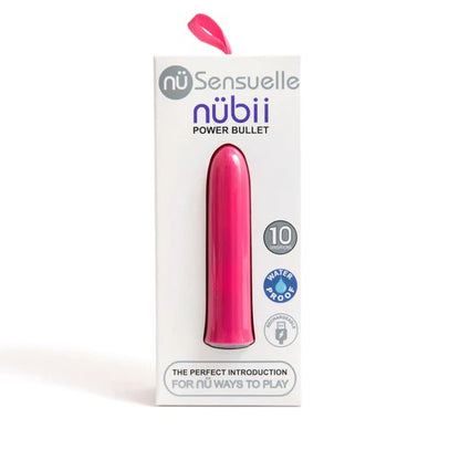 Nu Sensuelle Nubii Rechargeable Power Bullet - Pink