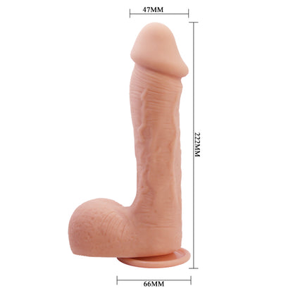 Beautiful Encounter Johnson 9.2" Realistic Dildo with Balls