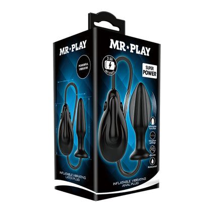 Mr Play by Baile Inflatable Vibrating Anal Plug