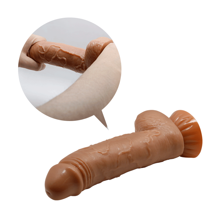 Pretty Love Angelo 7.8" Realistic Dildo with Balls