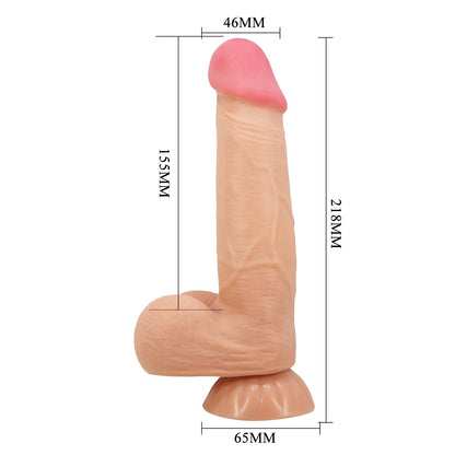 Pretty Love Najm 8.5'' Realistic Dildo with Balls