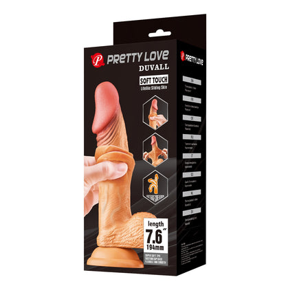 Pretty Love Duvall 7.6'' Realistic Dildo with Balls