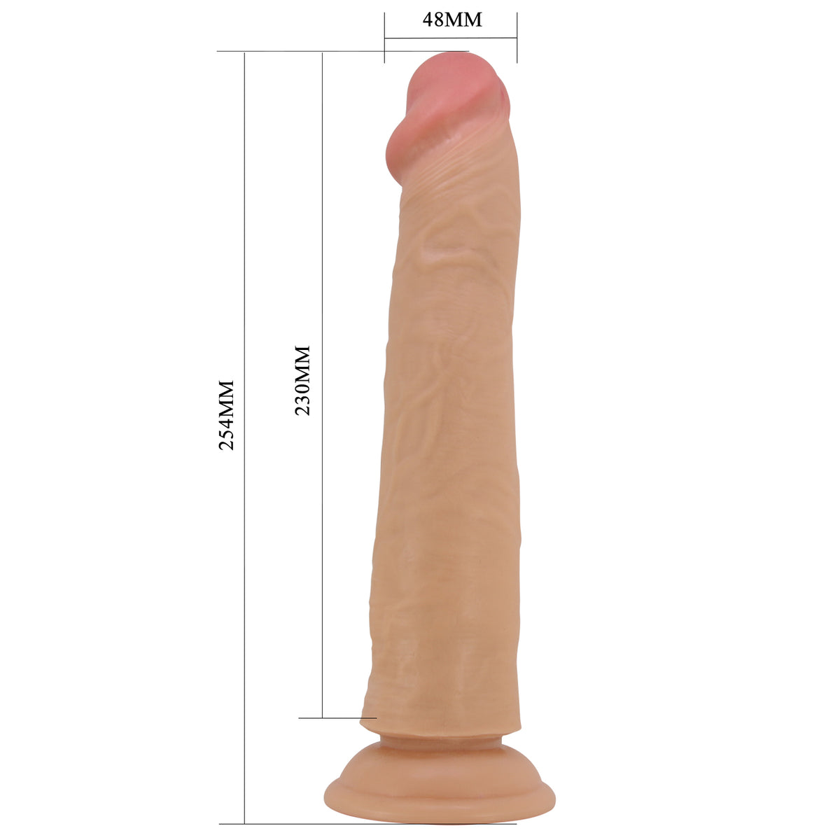 Pretty Love Sharife 10" Sliding Skin Dildo