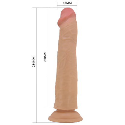 Pretty Love Sharife 10" Sliding Skin Dildo