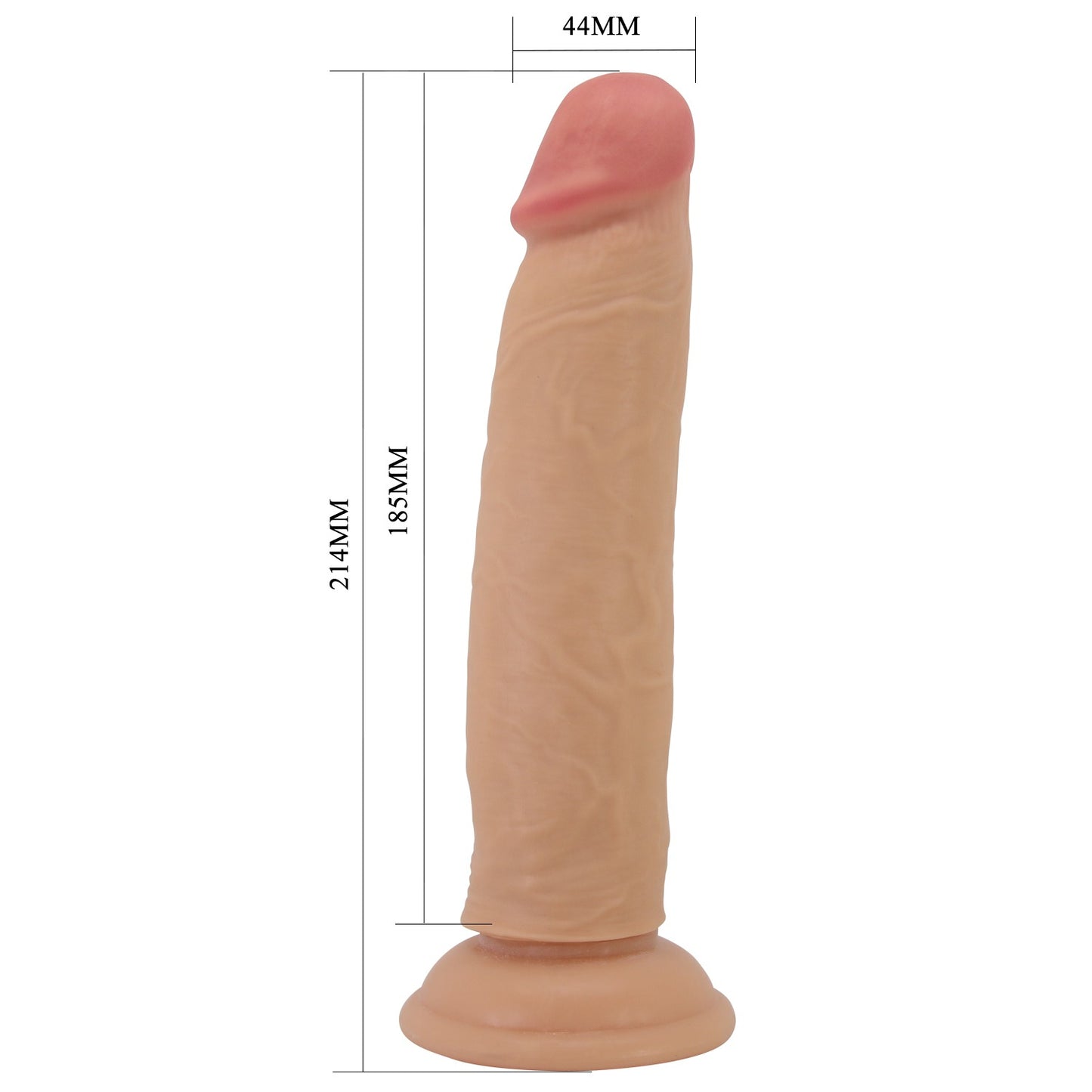 Pretty Love Keon 8.4" Sliding Skin Dildo