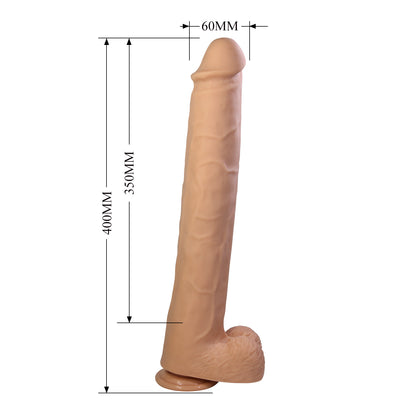 Pretty Love Pat Realistic 15.8" Dildo