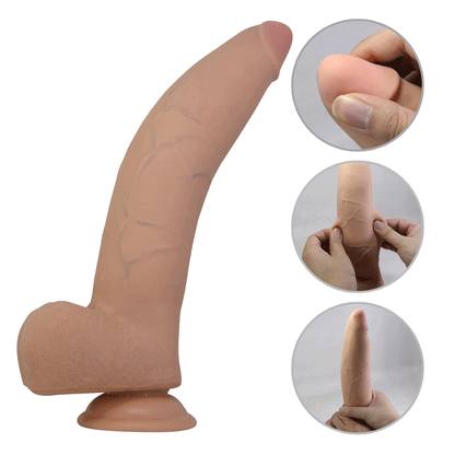 Pretty Love Quinlan 10.2" Sliding Skin Soft Touch Dildo
