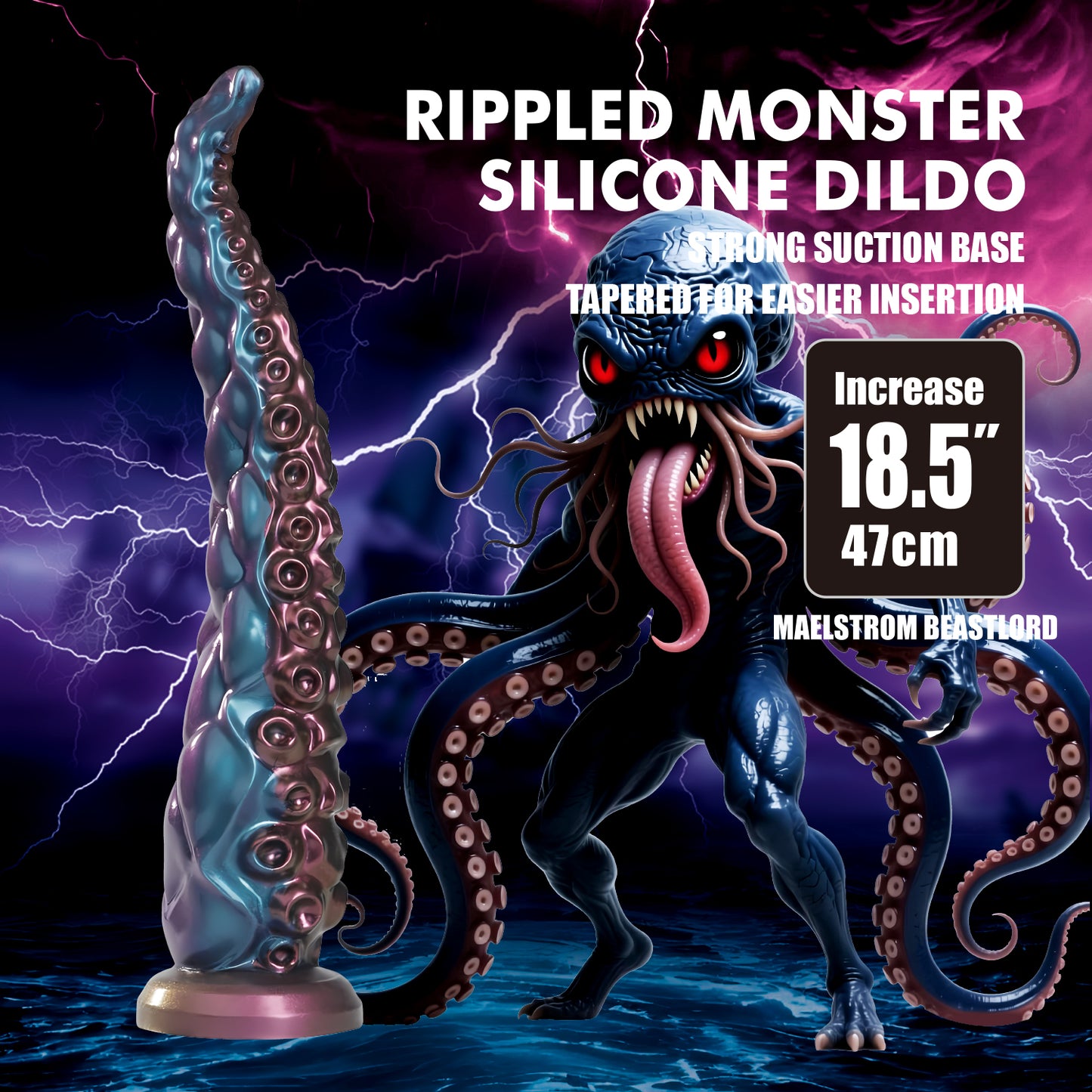 Pretty Love Maelstrom Beastlord Tentacle Power Monsters Dildo
