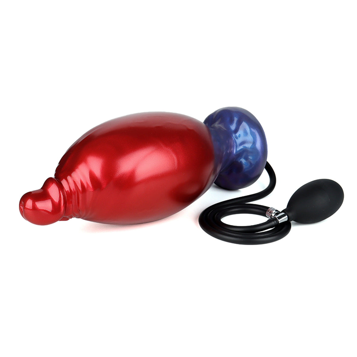 Power Monsters Shadow Behemoth 8.6" Rippled Inflatable Dildo