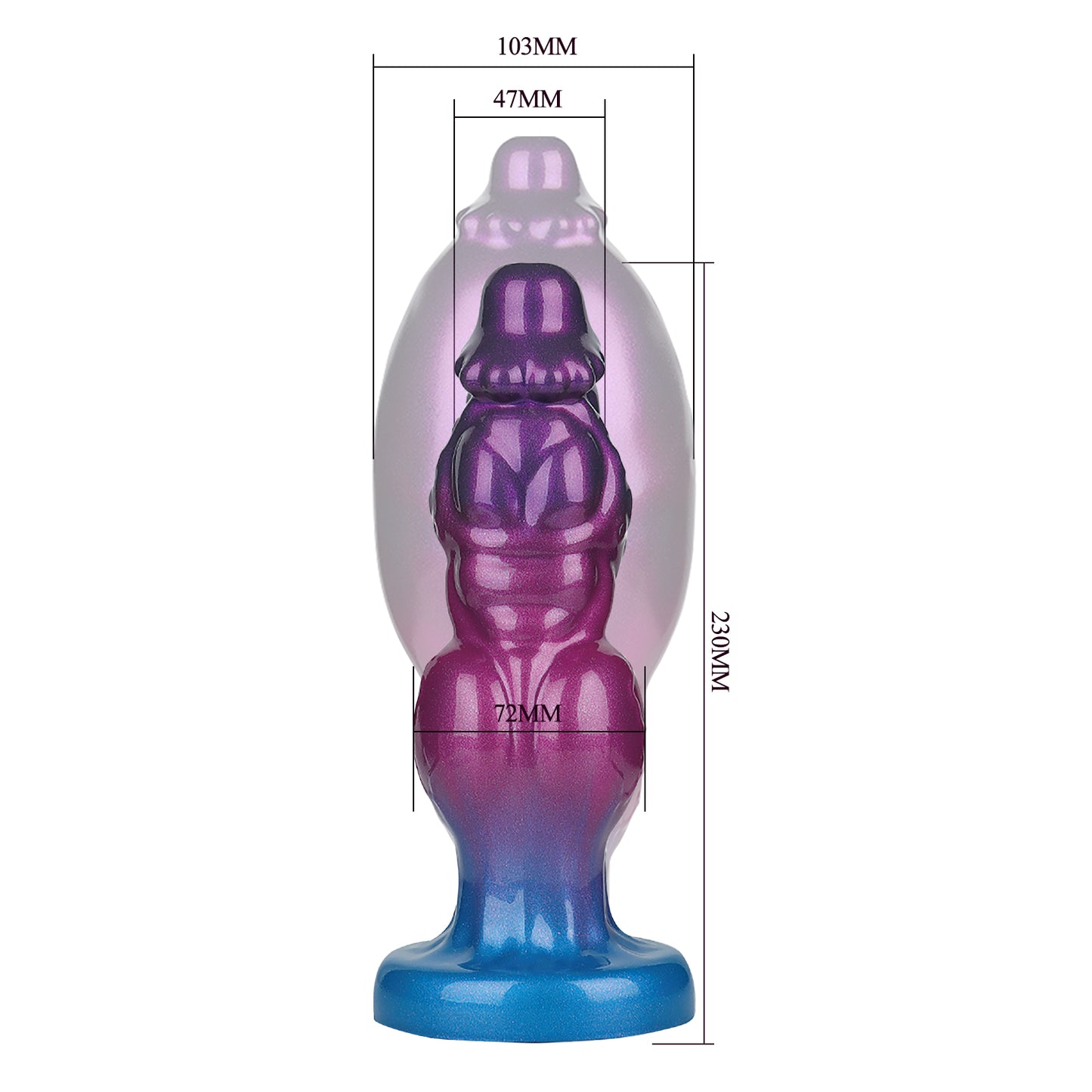 Pretty Love Rift Titan 9.4" Power Monsters Inflatable Dildo