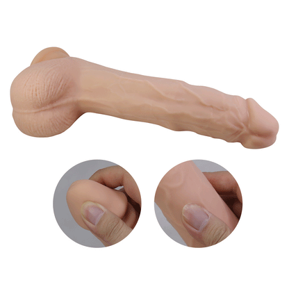 Pretty Love Miles Thrusting & Rotating 9.3" Realistic Dildo with Remote Control