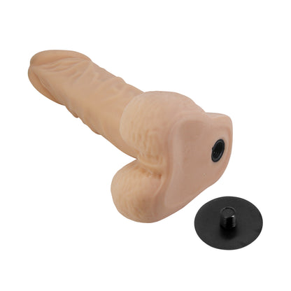 Pretty Love Jolyon Strap-On Harness 8.66" Realistic Sliding Skin Dildo