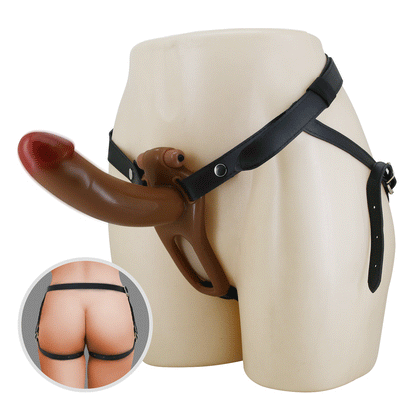 Pretty Love Bradden Universal Strap-On Harness with 6.7" Dildo