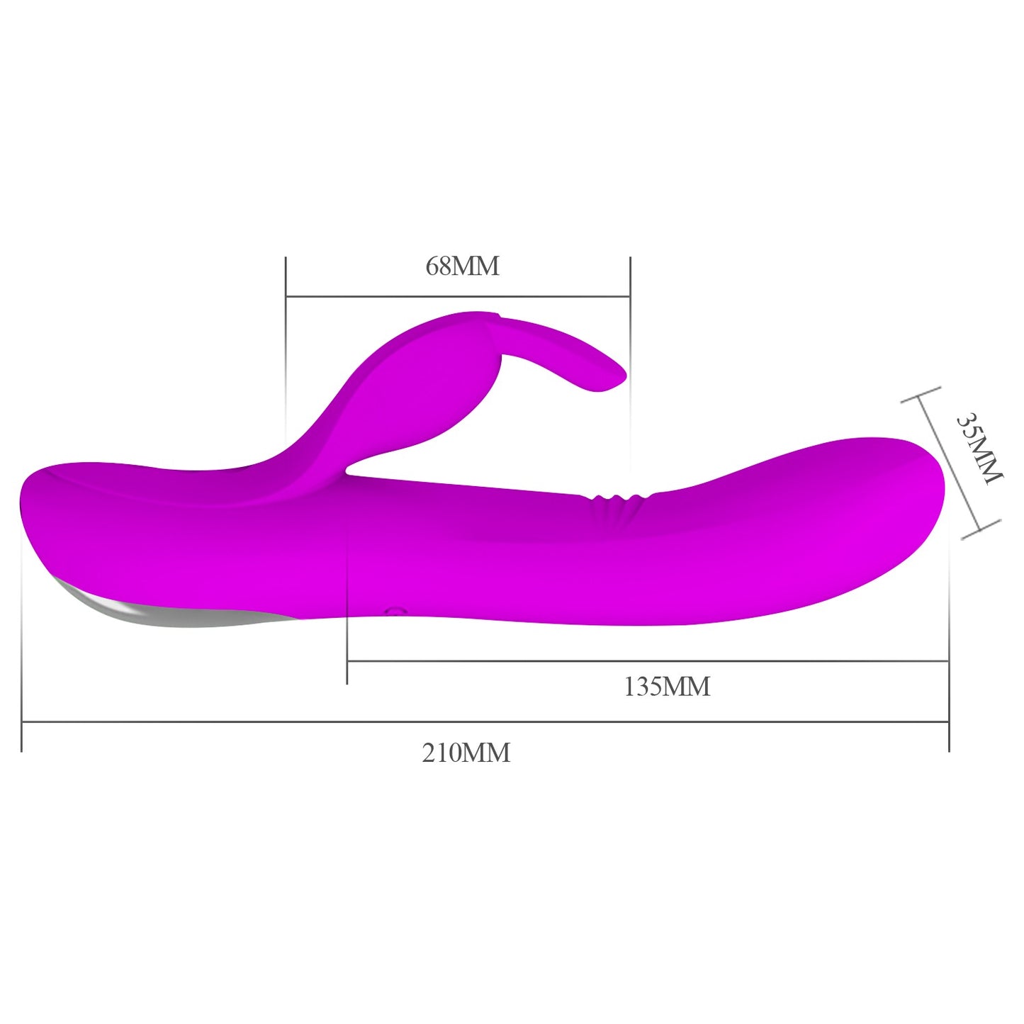 Pretty Love Dylan Rechargeable Nodding Rabbit Vibrator