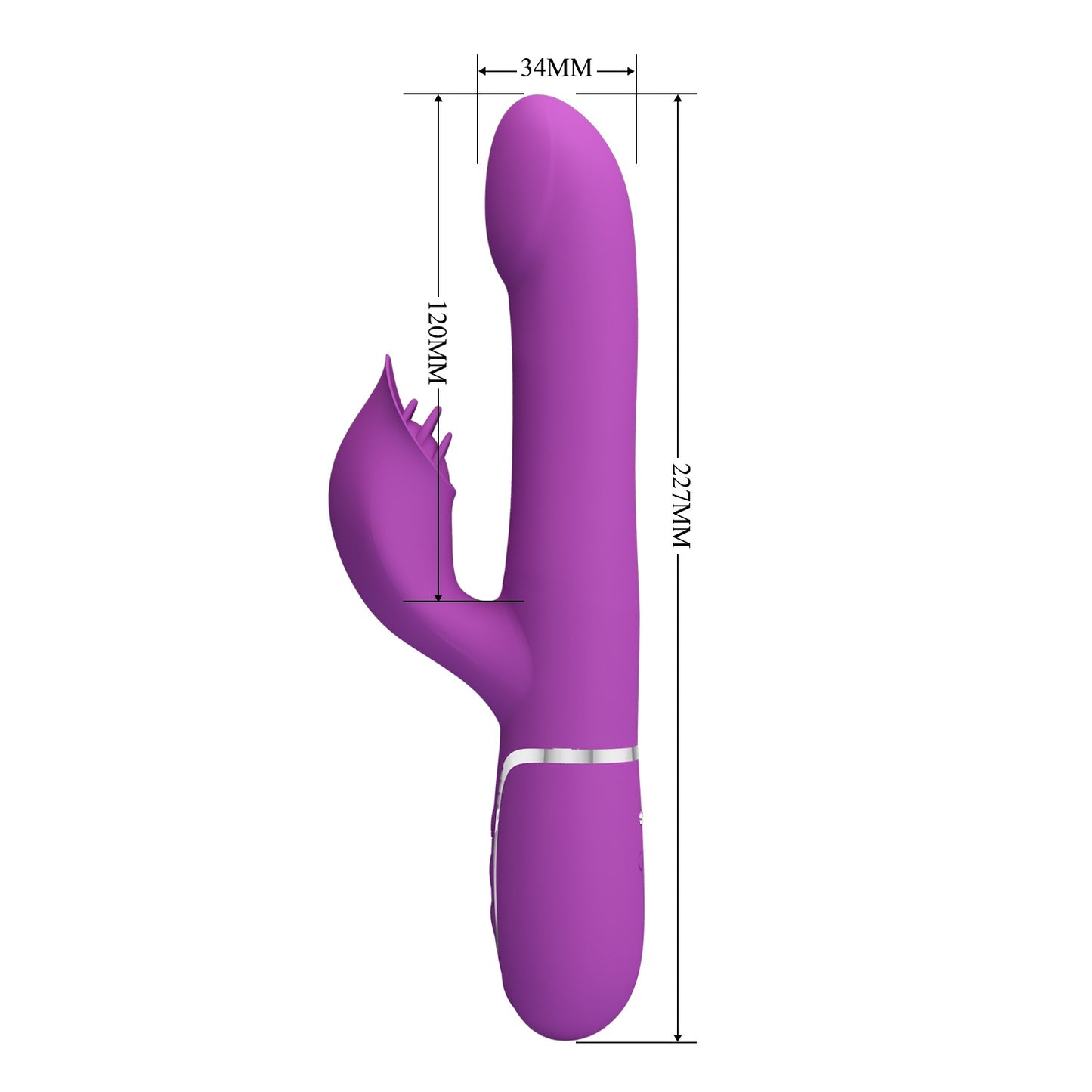 Pretty Love Twinkled Tenderness Rolling Rabbit Vibrator - Falin