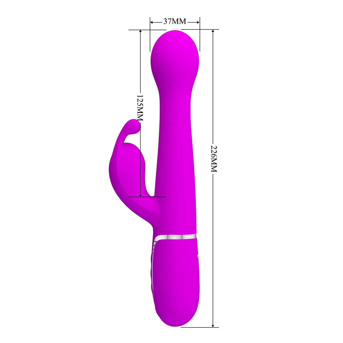 Pretty Love Twinkled Tenderness Thrusting & Rotating Vibrator - Dejon