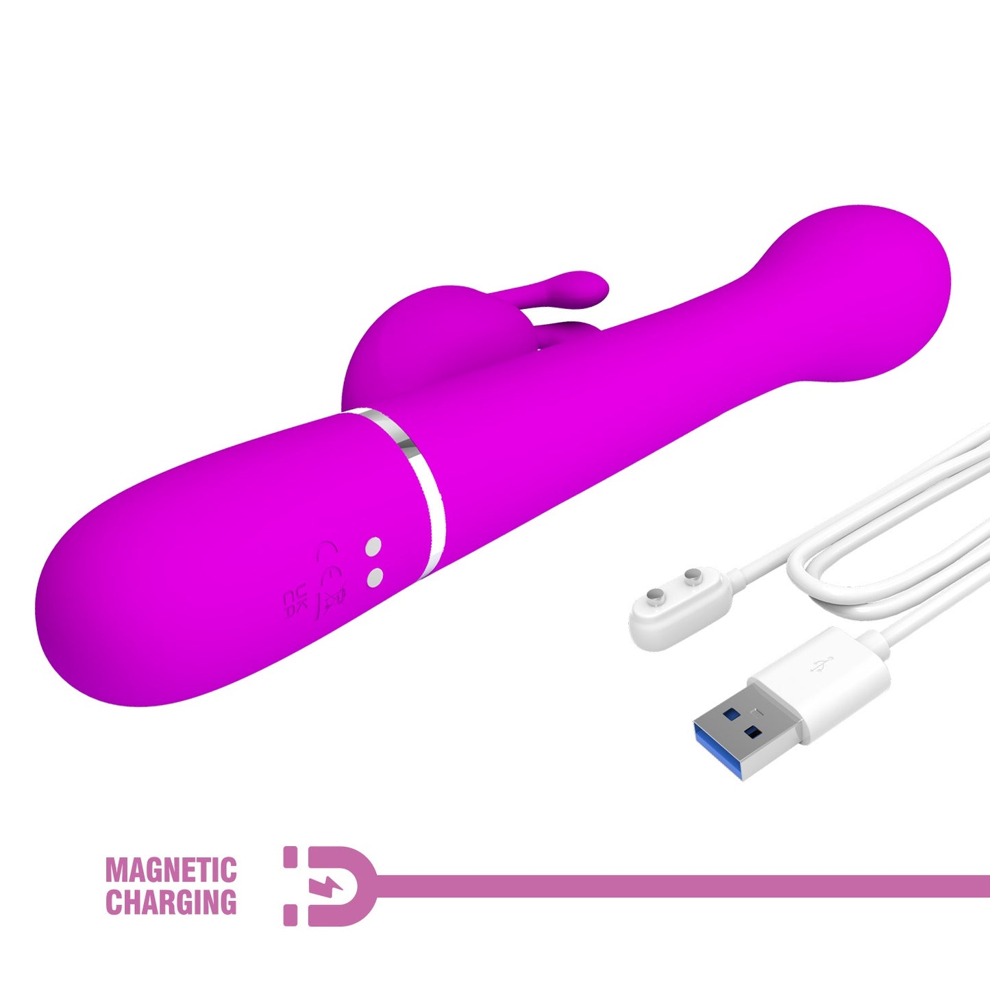 Pretty Love Twinkled Tenderness Thrusting & Rotating Vibrator - Dejon