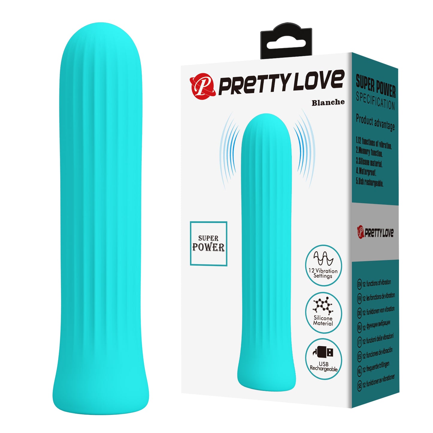 Pretty Love Bianche Rechargeable Bullet Vibe