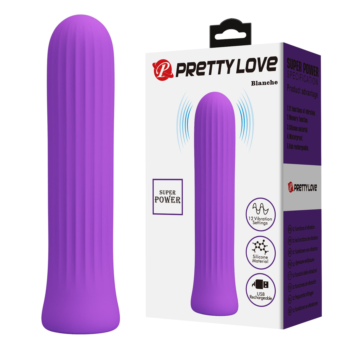 Pretty Love Bianche Rechargeable Bullet Vibe