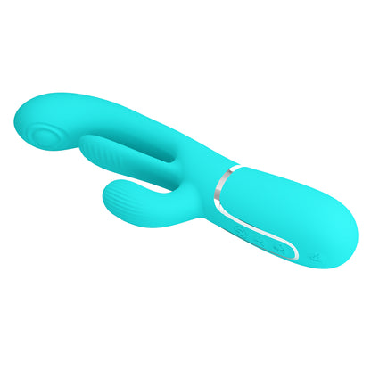 Pretty Love Twinkled Tenderness Thumping & Licking Rabbit Vibrator - Shania