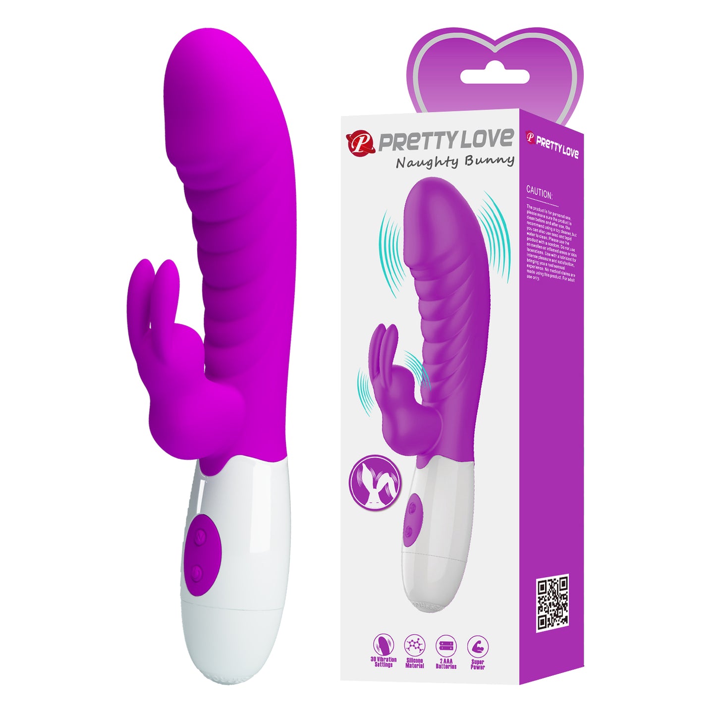 Pretty Love Naughty Bunny Rabbit Vibrator