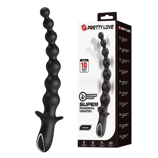 Pretty Love Rigdon 10" Vibrating Power Anal Beads