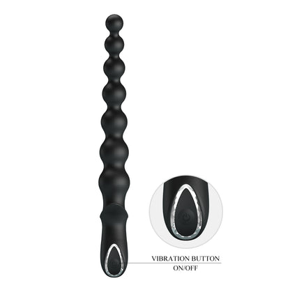 Pretty Love Rigdon 10" Vibrating Power Anal Beads