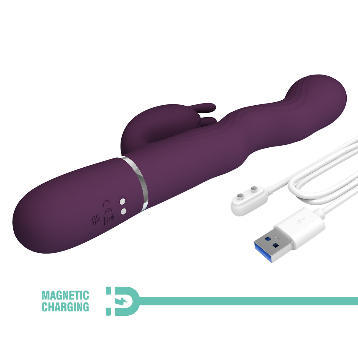 Pretty Love Laursen Vibrating & Waving Rabbit Vibrator