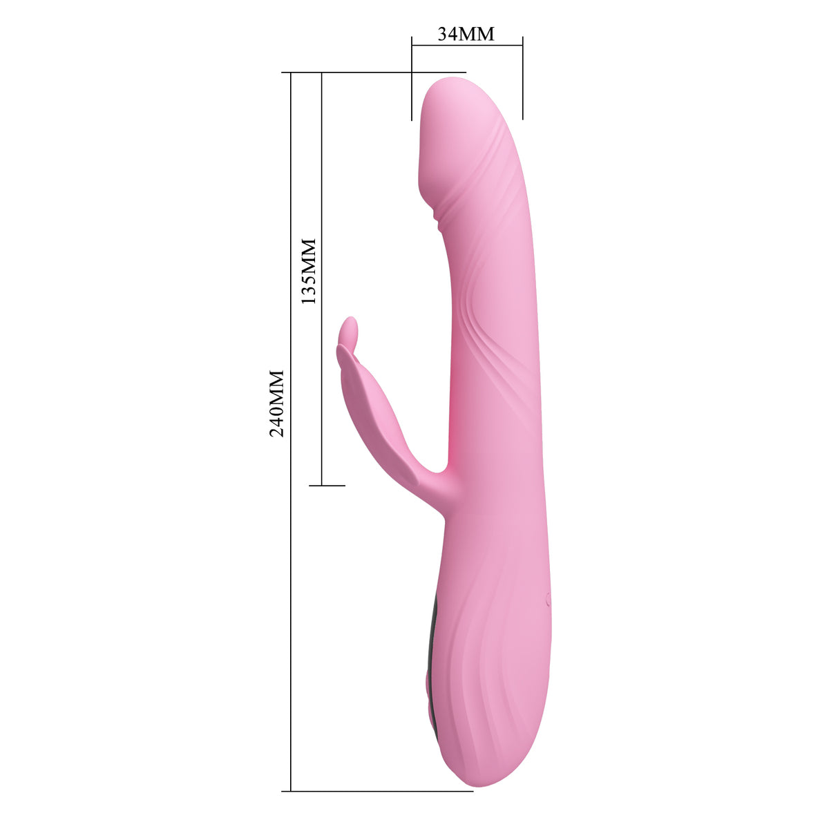 Pretty Love Tapping & Vibrating Rabbit LED Display