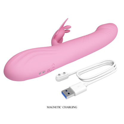 Pretty Love Tapping & Vibrating Rabbit LED Display