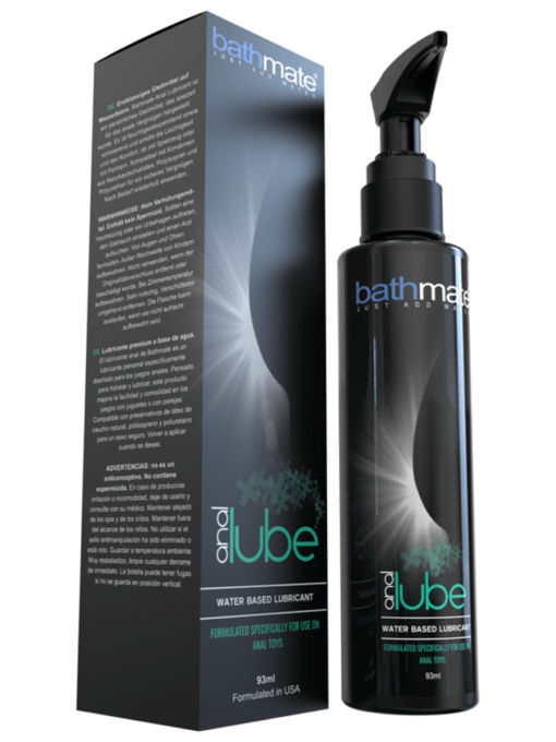 Bathmate Premium Water Based Anal Lubricant 93ml