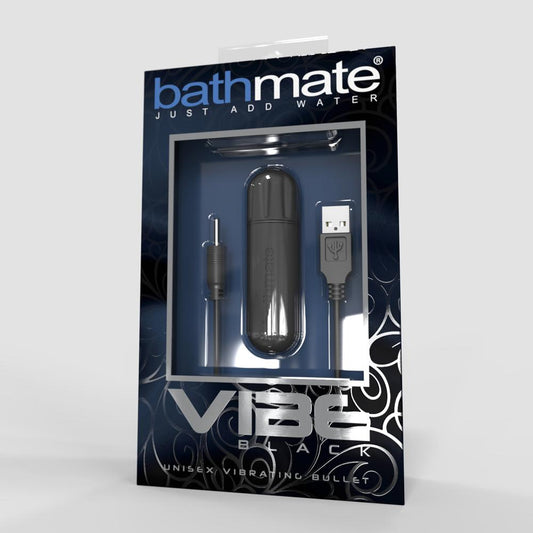 Bathmate Vibe Powerful Rechargeable Bullet Vibrator - Black