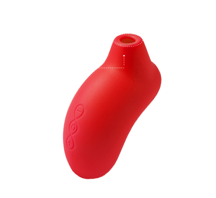 Lelo Diesel Sona Cruise Clitoral Stimulator - Red