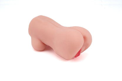 Realistic Stroker Mini Torso & Pussy Handheld Masturbator - Light