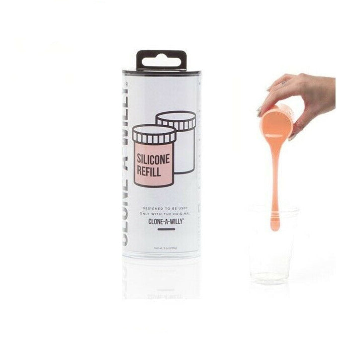 Clone A Willy Light Skin Silicone Refill