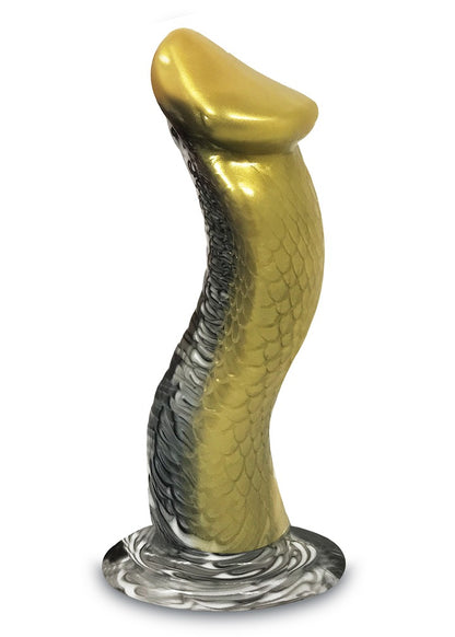 Icon Brands AlienNation Silicone Venomus Dildo - Gold