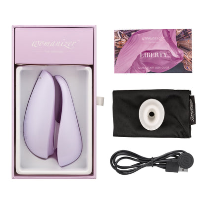 Womanizer Liberty Rechargeable Clitoral Stimulator - Lilac