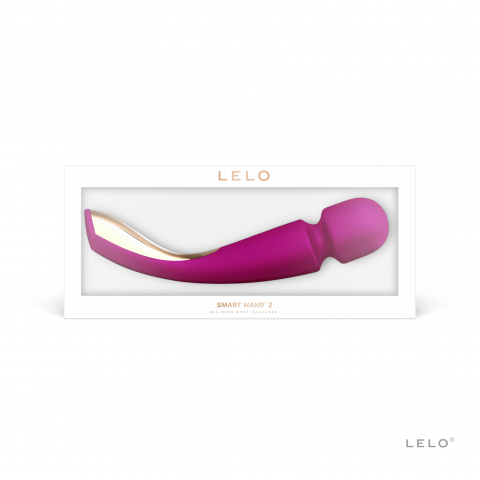 Lelo SMART WAND 2 Large Massager - Deep Rose