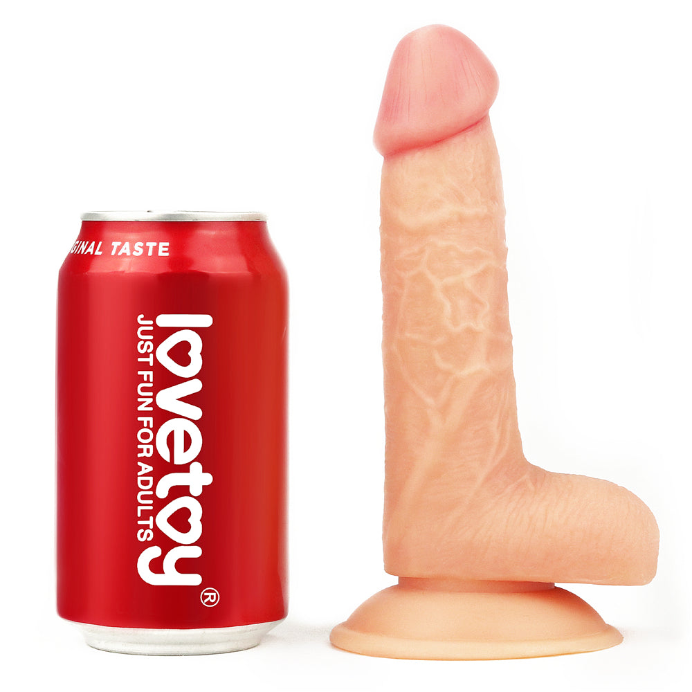 Lovetoy Products The Ultra Soft Dude 7" Dildo
